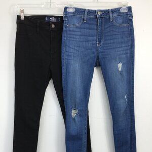 Hollister Womens High Rise Jean Jegging Bundle Size 3 EXCELLENT Condition